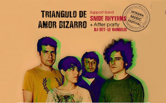 Triángulo de Amor Bizarro en el Integra Music Festival 2015